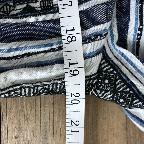 ANTHROPOLOGIE RED CARTER white & black embroidered short shift dress - Picture 8 of 10